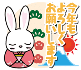 1 annual event of rabbit sticker #9109209