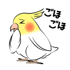 Feelings of Cockatiel.Ver2 sticker #9109291