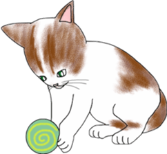 Scottish Fold of kitten Mugi sticker #9109582