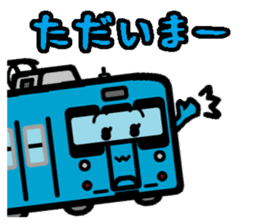 Deformed the Kansai train. NO.2 sticker #9109981