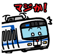 Deformed the Kansai train. NO.2 sticker #9109993