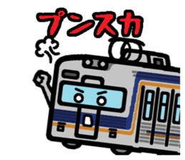 Deformed the Kansai train. NO.2 sticker #9110003