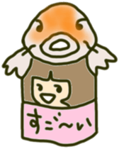 Girl to spread the interesting convo 8 sticker #9110513