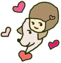 Girl to spread the interesting convo 8 sticker #9110527