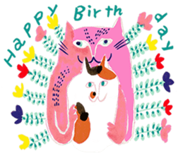 cat&living sticker #9111168