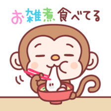 The year of monkey sticker #9111276