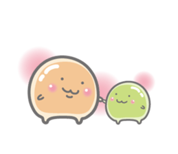 Tapioca "credy-kun" and good friends sticker #9111369