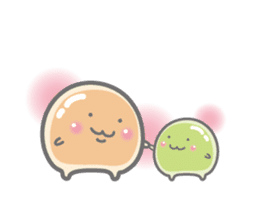 Tapioca "credy-kun" and good friends sticker #9111369