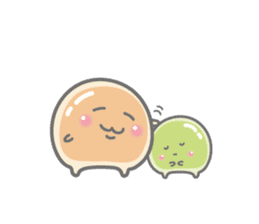 Tapioca "credy-kun" and good friends sticker #9111390