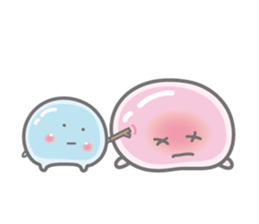 Tapioca "credy-kun" and good friends sticker #9111396