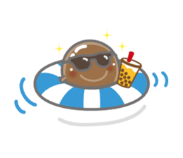 Tapioca "credy-kun" and good friends sticker #9111398