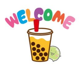 Tapioca "credy-kun" and good friends sticker #9111407