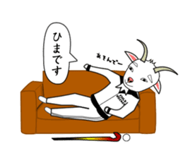 Sticker of Animal Field Hockey Players 2 sticker #9111419