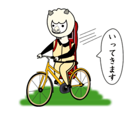 Sticker of Animal Field Hockey Players 2 sticker #9111435