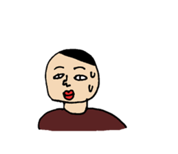 a discreet boy sticker #9111695