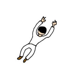 a discreet boy sticker #9111714