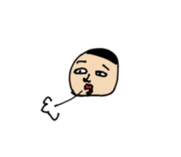 a discreet boy sticker #9111717