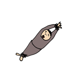 a discreet boy sticker #9111719