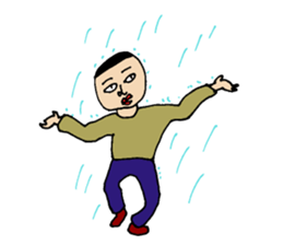 a discreet boy sticker #9111723