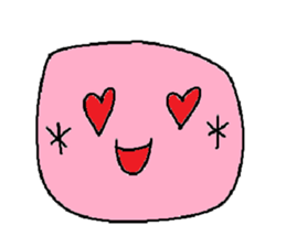 Pretty facial Sticker sticker #9112009