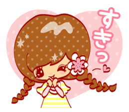 love kyun girl sticker #9112050