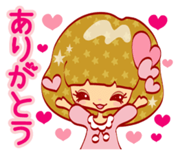 love kyun girl sticker #9112065