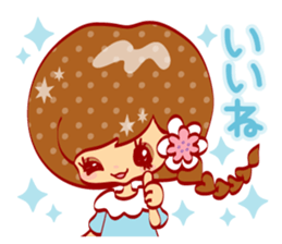 love kyun girl sticker #9112068