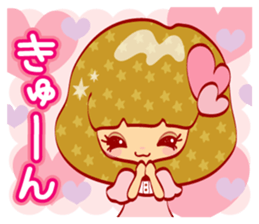 love kyun girl sticker #9112076