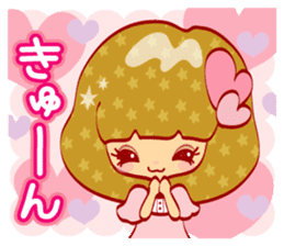 love kyun girl sticker #9112076