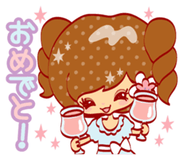 love kyun girl sticker #9112080