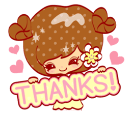 love kyun girl sticker #9112085