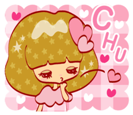 love kyun girl sticker #9112086