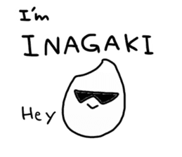 Inagaki Sticker sticker #9112100