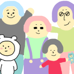 They Are Colorful Persons.
