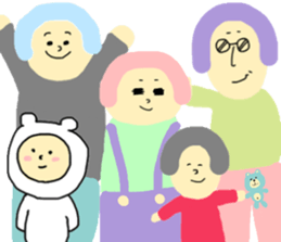 They Are Colorful Persons. sticker #9112207