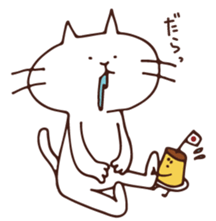 Japannu-san and cat sticker #9112609