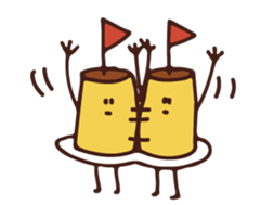 Japannu-san and cat sticker #9112646