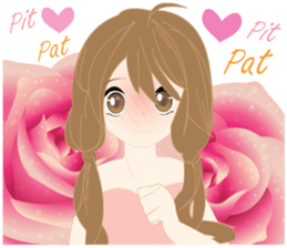 mari&mera romantic couple sticker #9113022