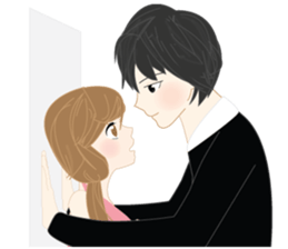 mari&mera romantic couple sticker #9113034