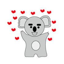 eyebrow Koara sticker #9113250