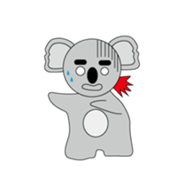 eyebrow Koara sticker #9113260