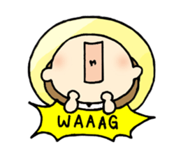 Ki-rin boy sticker #9113329