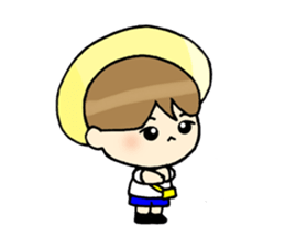 Ki-rin boy sticker #9113330
