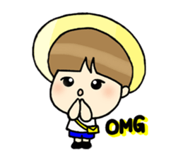 Ki-rin boy sticker #9113333