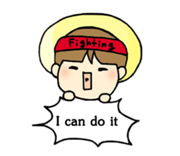 Ki-rin boy sticker #9113335