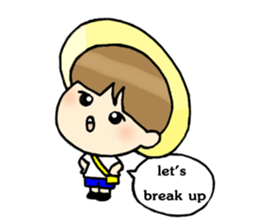 Ki-rin boy sticker #9113337