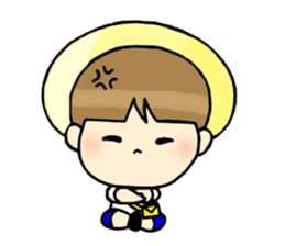 Ki-rin boy sticker #9113338