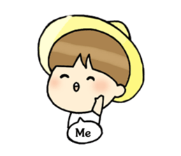 Ki-rin boy sticker #9113342