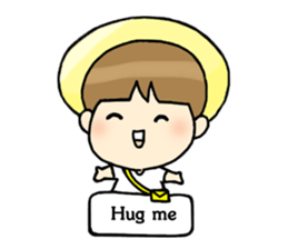 Ki-rin boy sticker #9113343