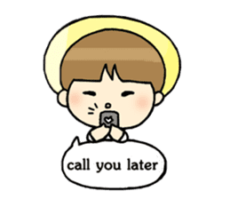 Ki-rin boy sticker #9113348